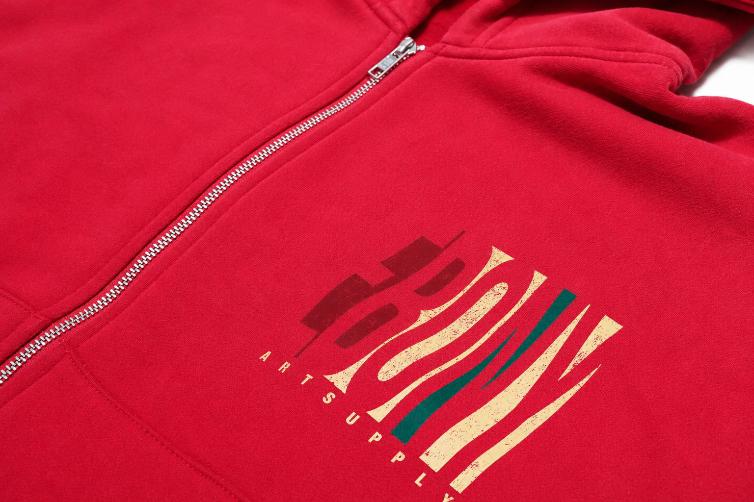E.A.S.Y X Sorry I'm Late  ESSENTIAL  STAFF HOODIE ( RED )